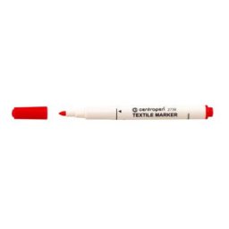 Marker Centropen 2739 textilekhez piros hengeres hegy 3,5 mm
