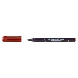 Centropen 2846 tartós barna, hengeres hegyű, 1 mm-es Centropen 2846 tartós filctoll