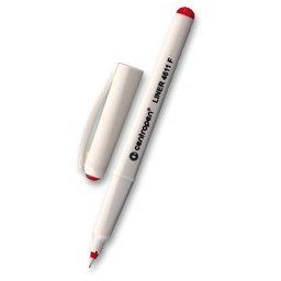Marker Centropen 4611 F Liner piros 0,3mm