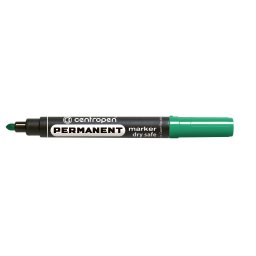 Marker Centropen 8510 állandó zöld hengeres hegy 2,5 mm