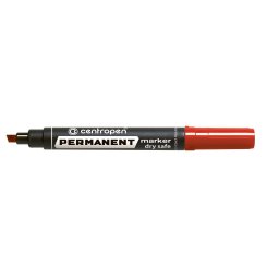 Marker Centropen 8516 állandó piros ékvég 2-5mm