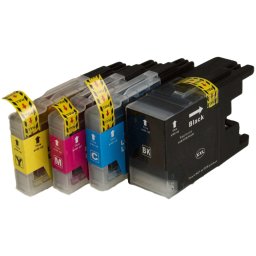 MultiPack BROTHER LC-1280-XL (LC1280XLVALBP) - kompatibilis patron, black + color (fekete + színes)