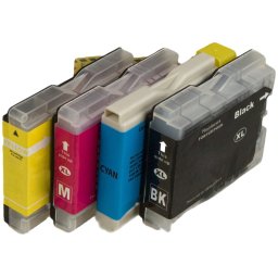 MultiPack BROTHER LC-970 + 20db fotópapír (LC970VALBP) - kompatibilis patron, black + color (fekete + színes)