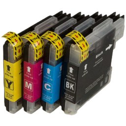 MultiPack BROTHER LC-980 + 20db fotópapír (LC980VALBP) - kompatibilis patron, black + color (fekete + színes)