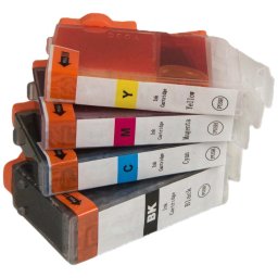 MultiPack CANON BCI-3 (BCI-3 CMYK) - kompatibilis patron, black + color (fekete + színes)