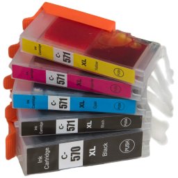 MultiPack CANON PGI-570-XL, CLI-571-XL (0318C001, 0332C005) - kompatibilis patron, black + color (fekete + színes)