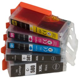 MultiPack CANON PGI-580-XXL, CLI-581-XXL (1970C001, 1998C005) - kompatibilis patron, black + color (fekete + színes)