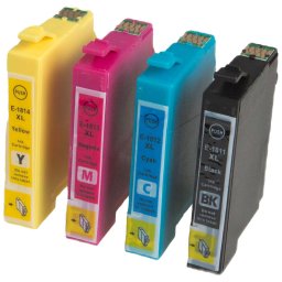 MultiPack EPSON T1815 + 20db fotópapír (T1811, T1812, T1813, T1814) - kompatibilis patron, black + color (fekete + színes)