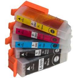 MultiPack EPSON T3357 (C13T33574011) - kompatibilis patron, black + color (fekete + színes)
