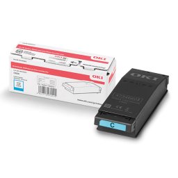 Oki 09006127 - eredeti toner, cyan (azúrkék)