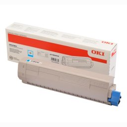 Oki 46443103 - eredeti toner, cyan (azúrkék)