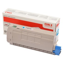 Oki 46507615 - eredeti toner, cyan (azúrkék)