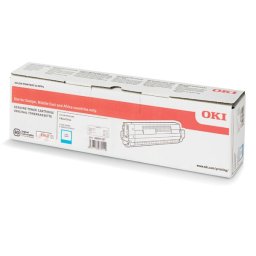 Oki 46861307 - eredeti toner, cyan (azúrkék)