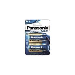 PANASONIC alkáli elemek EVOLTA Platinum LR20EGE / 2BP D 1,5V (buborékfólia 2db)