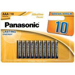 PANASONIC Alkaline Power Alkaline Power LR03APB / 10BW AAA 1.5V (bliszter 10db)