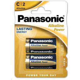 PANASONIC Alkaline Power Alkaline Power LR14APB / 2BP C 1,5V (buborékfólia 2db)