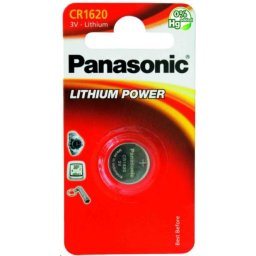 PANASONIC lítium elem (gombos) CR-1620EL / 1B 3V (bliszter 1db)