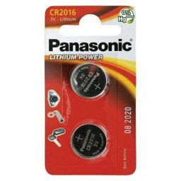 PANASONIC lítium elem (gombos) CR-2016EL / 2B 3V (buborékfólia 2db)
