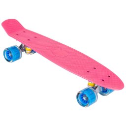 Pennyboard ENERO RUBY, 56 cm, LED kerekekkel