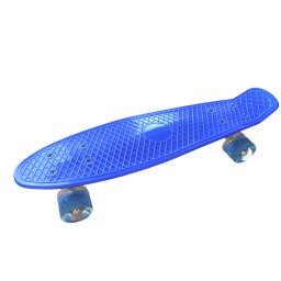 Pennyboard LED kerekekkel, 56 cm SÖKÉS KÉK