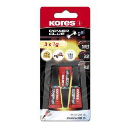 Pillanatragasztó 3x1g Kores Power ragasztó