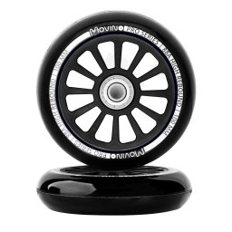 MOVINO pótkerék freestyle rollerhez 100mm, PP, 2 db, Fekete