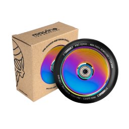 MOVINO pótkerék freestyle robogóhoz 120mm, alumínium, Kraken 2 db, Rainbow