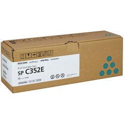 Ricoh 408216 - eredeti toner, cyan (azúrkék)