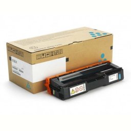 Ricoh 407532 - eredeti toner, cyan (azúrkék)