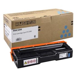 Ricoh 407544 - eredeti toner, cyan (azúrkék)