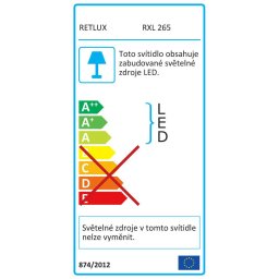 RXL 265 Kerek 8fc 100L 10 5m WW TM RETLUX