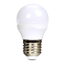 Solight LED izzó, miniglobe, 6W, E27, 3000K, 510lm