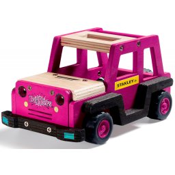 Stanley Jr. K088BUD-SY Építőkészlet, terepjáró autó, fa