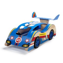 Stanley Jr. OK004-SY Versenyautó készlet, fa