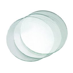 Üveg hegesztőszemüveghez, átlátszó, 50 mm átmérőjű