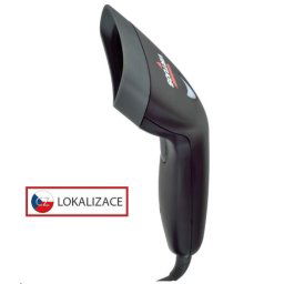 Virtuos CCD olvasó HT-10, USB (billentyűzet / RS232 emuláció), fekete