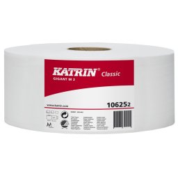 WC papír Jumbo 230mm 2vrs. Katrin Classic Gigant M fehér