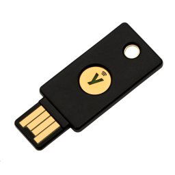 YubiKey 5 NFC - USB-A, kulcs / token többtényezős hitelesítéssel (NFC, MIFARE), OpenPGP és Smart Card támogatás (2FA)