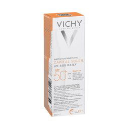 Vichy Capital Soleil UV-Age Daily fényvédő vizes-fluid SPF50+ 40ml
