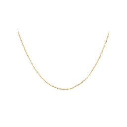 Sárga arany vésett golyós nyaklánc, 14 k, 6,8 g