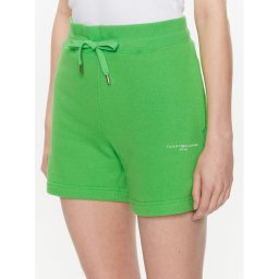 Tommy Hilfiger Sport rövidnadrág 1985 WW0WW38348 Zöld Relaxed Fit