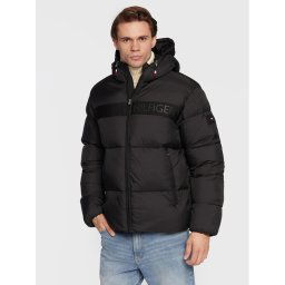 Tommy Hilfiger Pehelykabát Ny High Loft MW0MW27679 Fekete Regular Fit