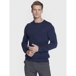 Blend Sweater 20714834 Sötétkék Regular Fit