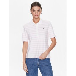 Tommy Hilfiger Pólóing 1985 WW0WW39531 Rózsaszín Regular Fit