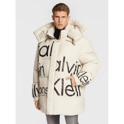 Calvin Klein Jeans Pehelykabát J30J321913 Bézs Relaxed Fit