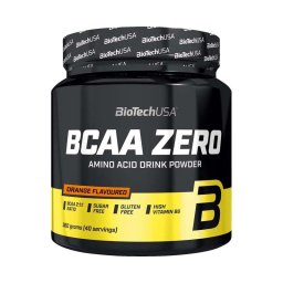 BioTechUsa BCAA Zero aminosav italpor narancs ízű 360g