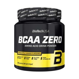 BioTechUsa BCAA Zero aminosav italpor ananász-mangó ízű 360g