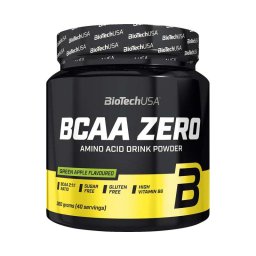 BioTechUsa BCAA Zero aminosav zöldalma ízű por 360g