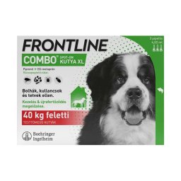 Frontline Combo Spot on XL (40 kg felett) A.U.V. rácsepegtető oldat kutyáknak 3x 4ml