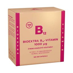 Bioextra B12-vitamin 1000 mcg kapszula 100x